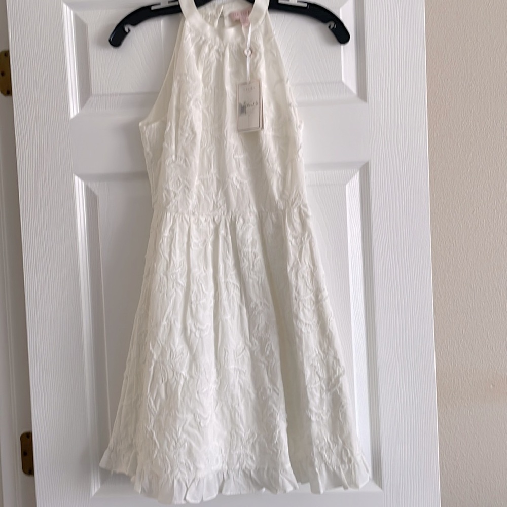 Ted Baker size 0 white dress